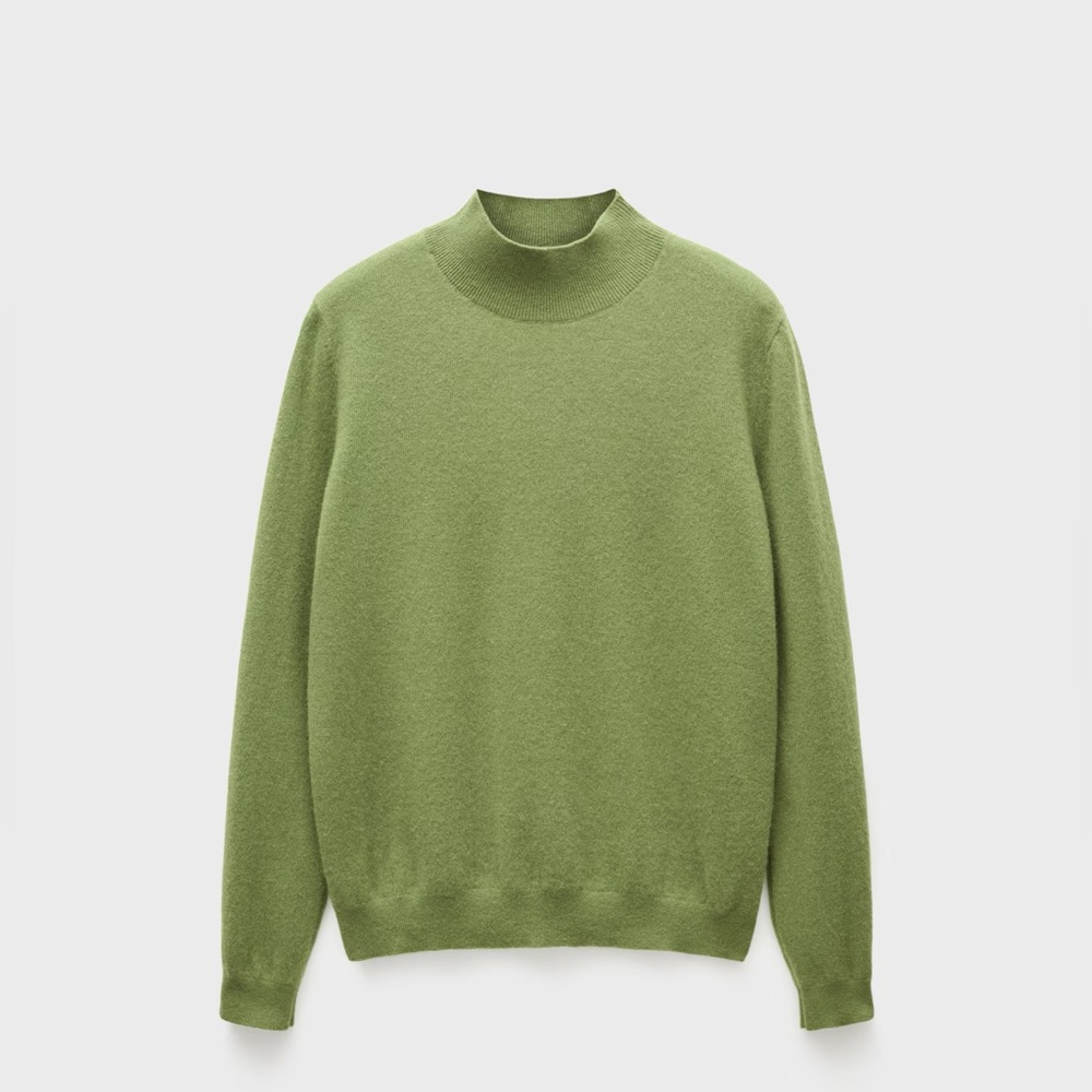 Mango 100% CASHMERE SWEATER WITH PERKINS NECK - Picture 5 of 5